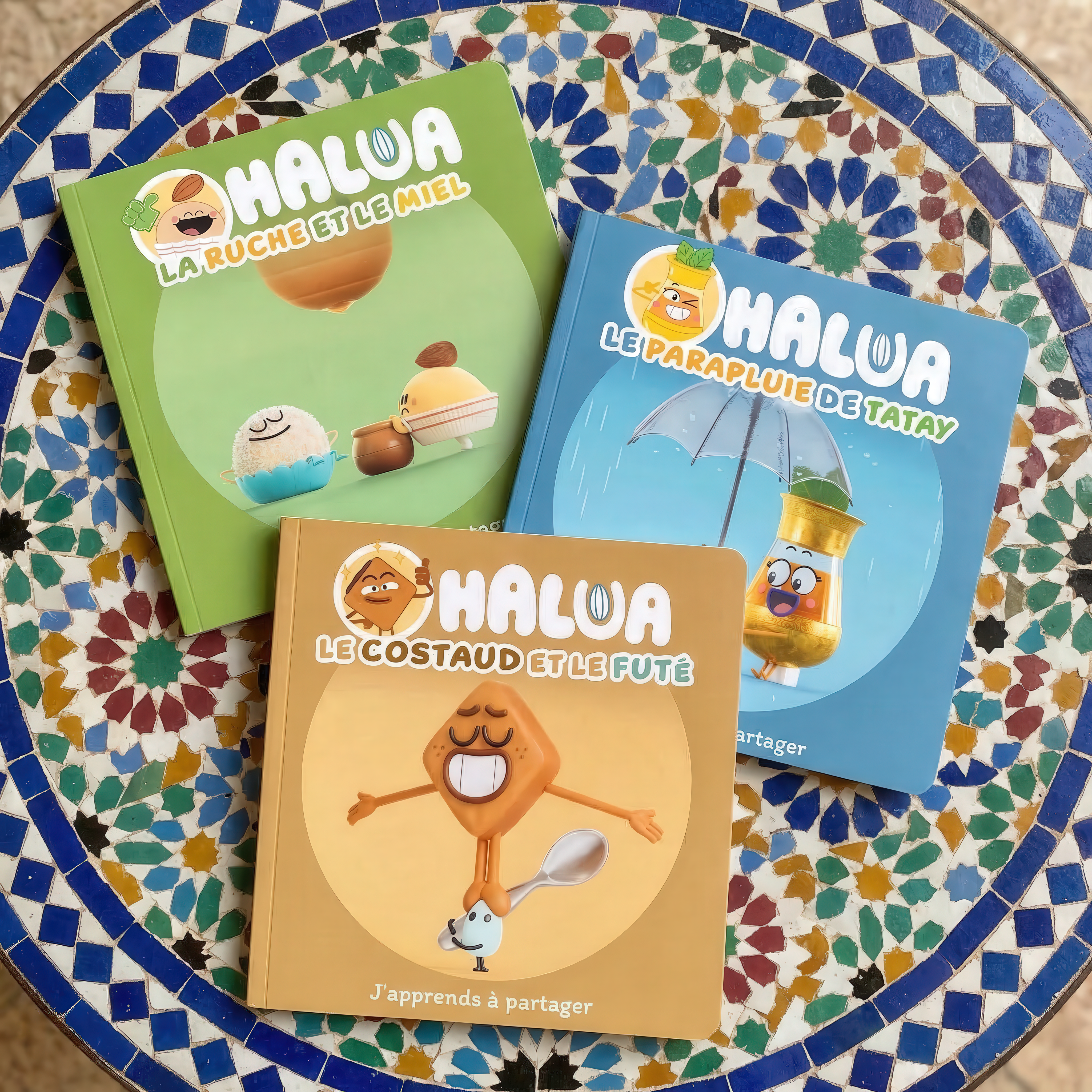 Available as books